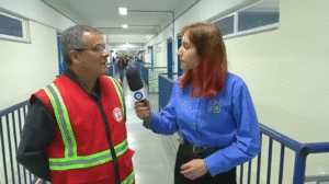 UGV simula evacuação com apoio de bombeiros e PM