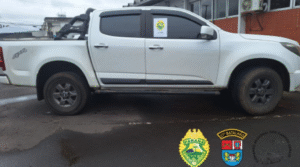 Polícia apreende caminhonete clonada em General Carneiro