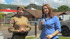 Policial salva jovem engasgado em SC e vídeo viraliza