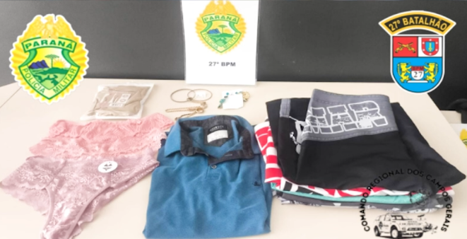 Homem é preso após furto em loja