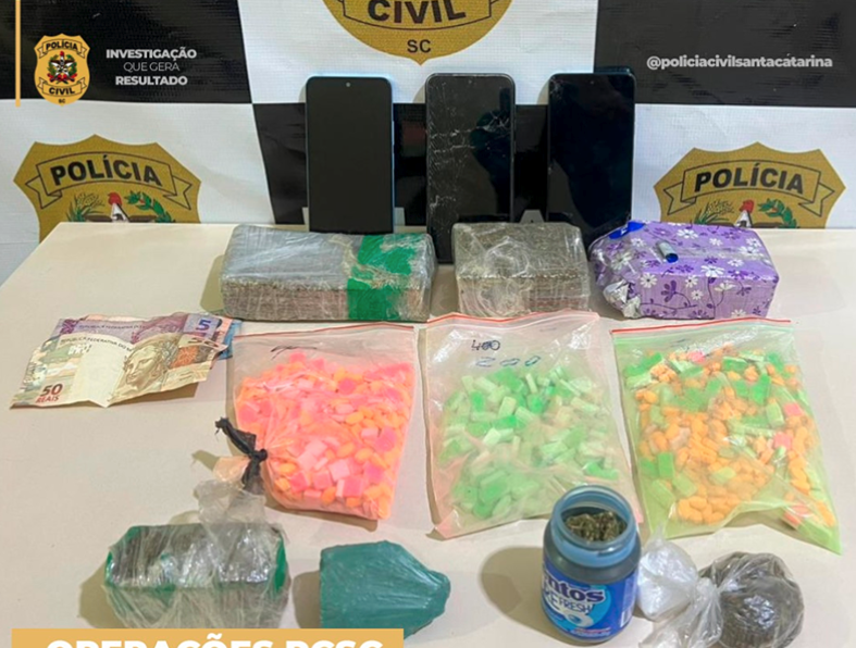 Polícia Civil prende suspeito de facção em Itapema