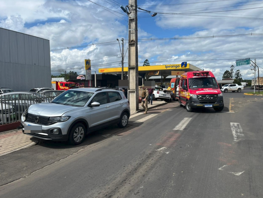 Motorista passa mal e causa acidente em Porto União