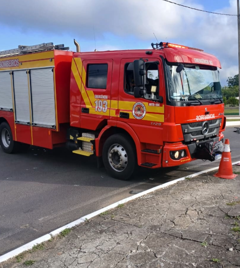 Ciclista morre em acidente com caminhão em Porto União