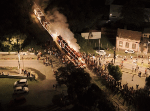 Maria Fumaça inicia roteiro natalino em SC e PR
