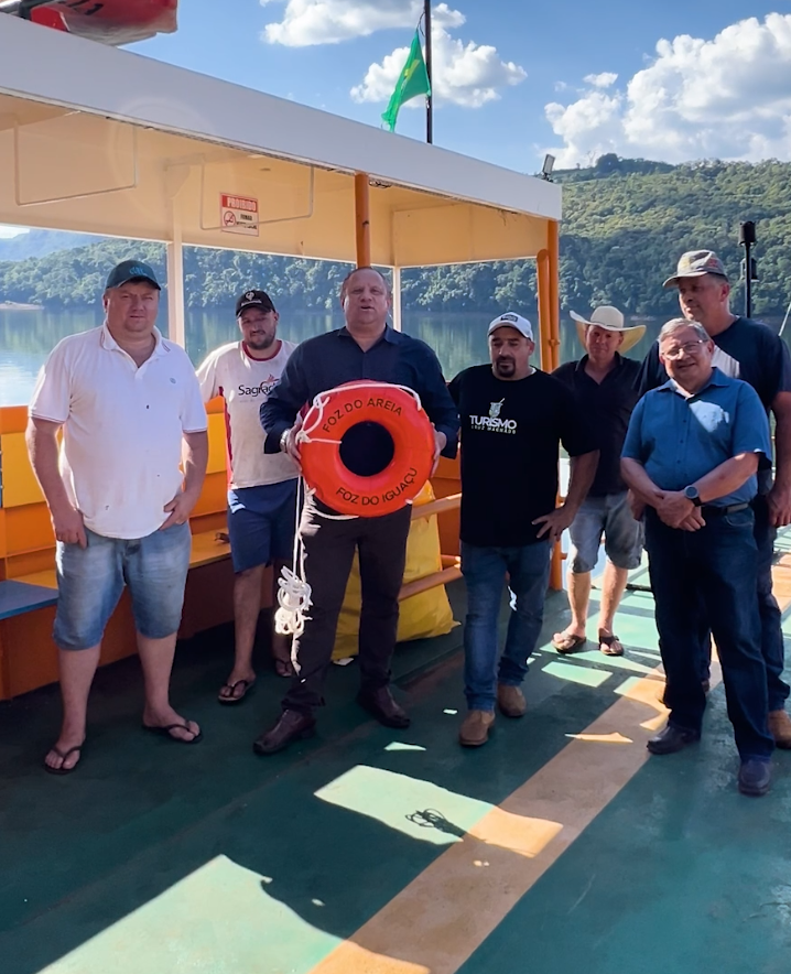 Balsa do Foz da Areia inicia testes em Cruz Machado