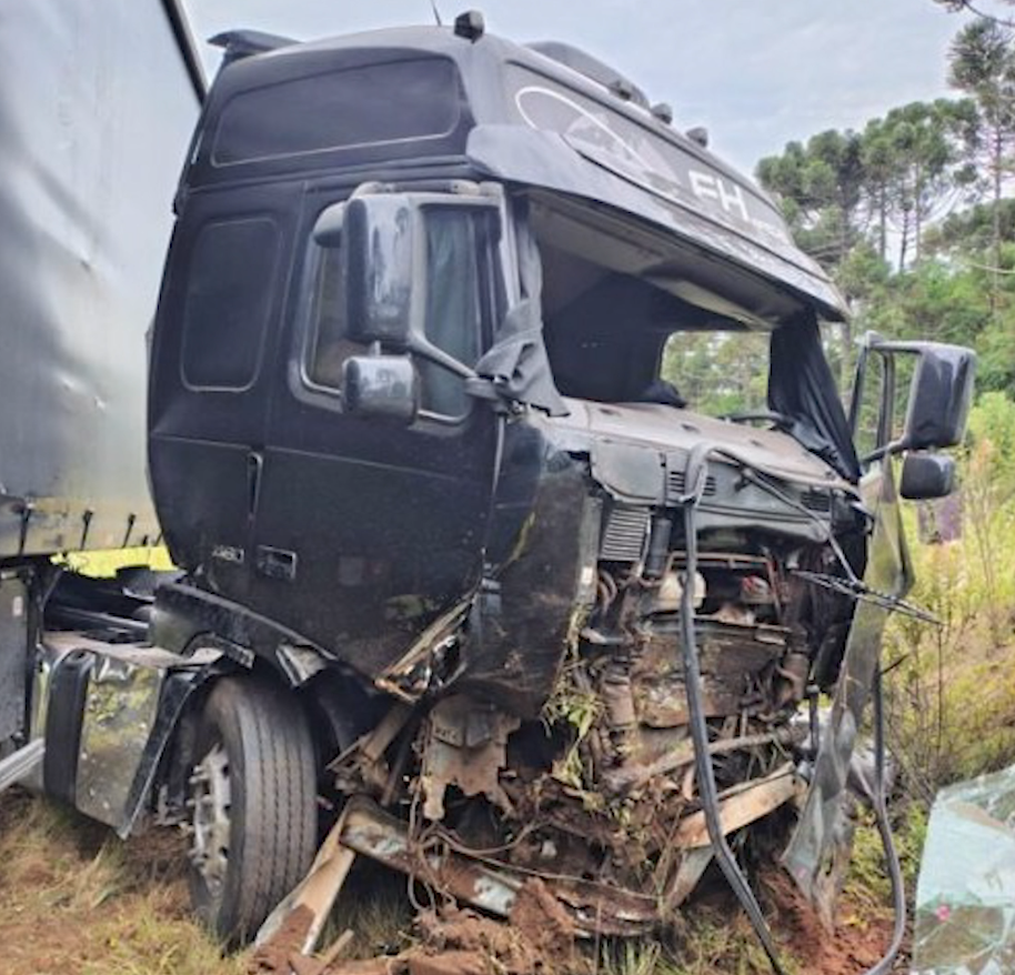Acidente na BR-280 em Irineópolis