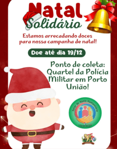 PM arrecada brinquedos e doces em campanha solidária