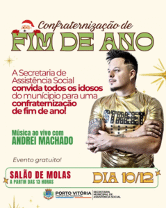 Festa da terceira idade encerra 2025