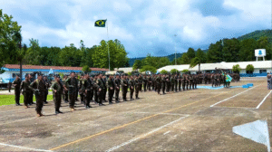 Passagem de comando reforça união no 5º Batalhão
