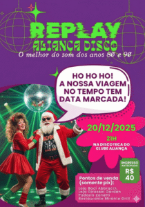 Flashback solidário revive hits dos anos 80 e 90