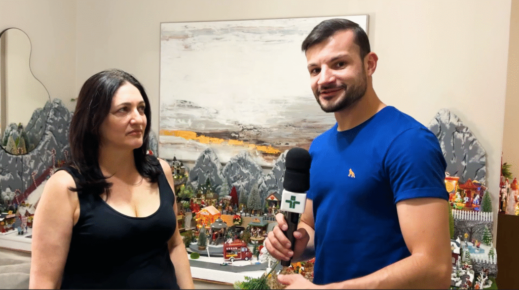 Vila natalina encanta moradores com tradição e detalhes