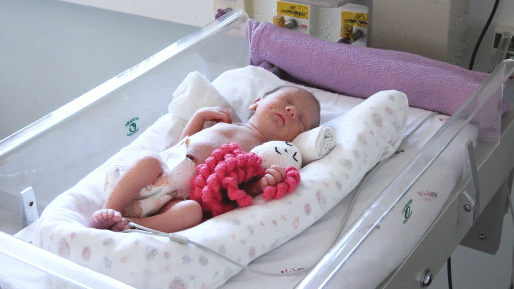 Primeira bebê de 2026 nasce em União da Vitória