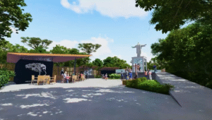 Tirolesa do Morro da Cruz terá inauguração junto ao complexo