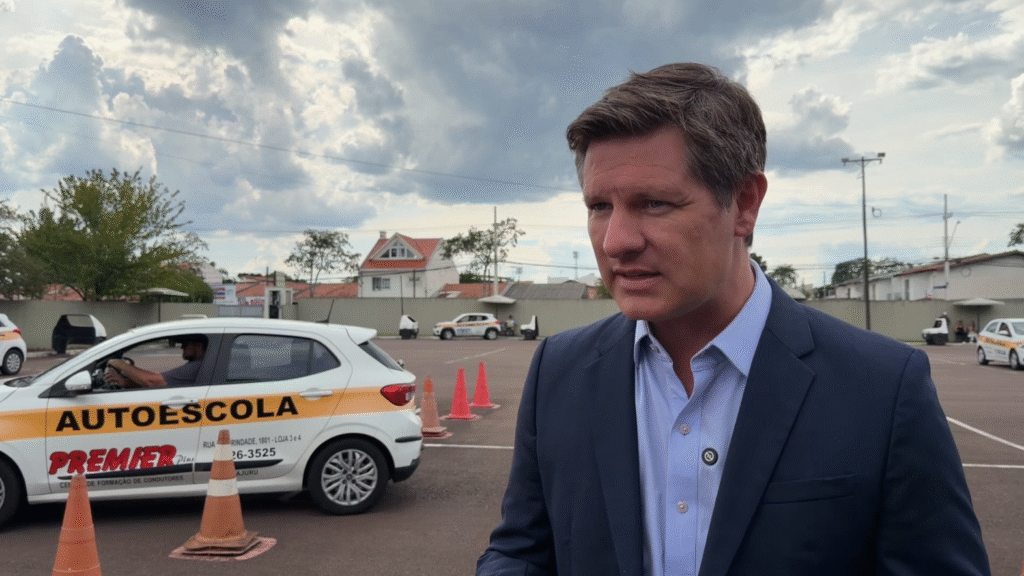 Fim da baliza no exame da CNH no Paraná