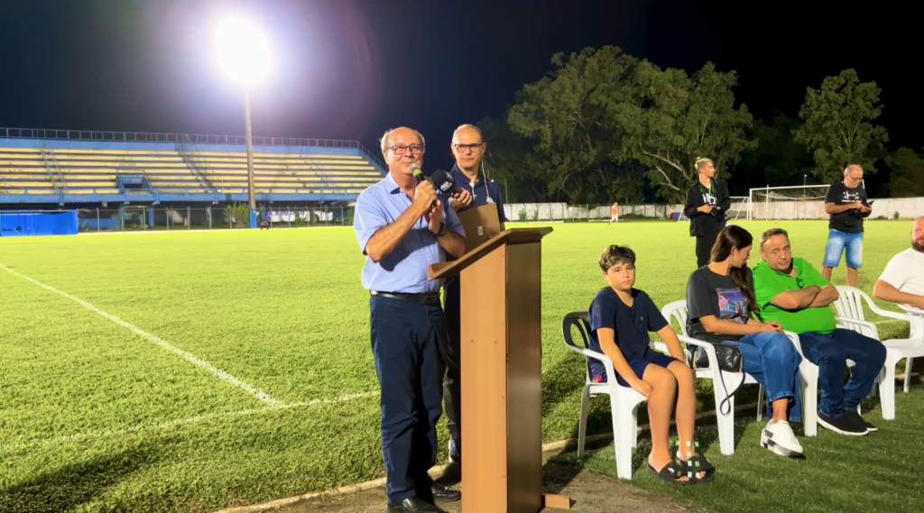 Estádio Antiocho Pereira ganha iluminação em LED em União da Vitória