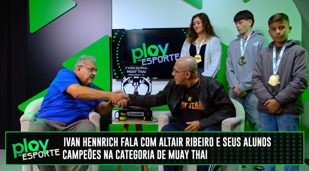 Altair Ribeiro e equipe brilham no Estadual de Muay Thai