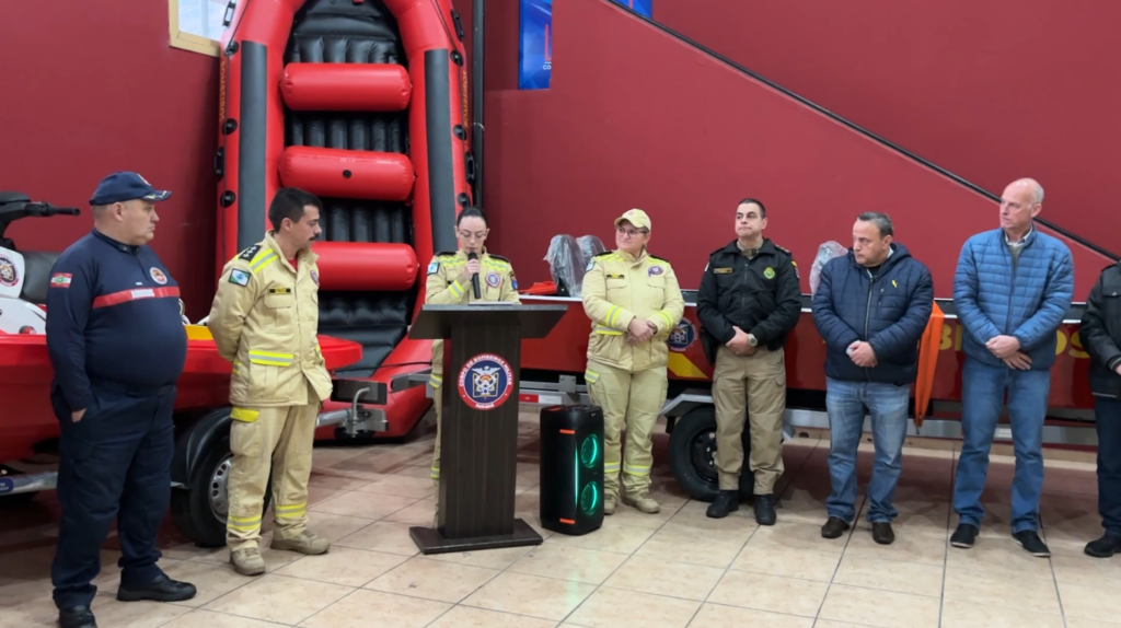 Corpo de Bombeiros de União da Vitória recebe reforço para resgates