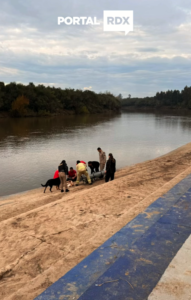 Mulher é resgatada com vida no Rio Iguaçu