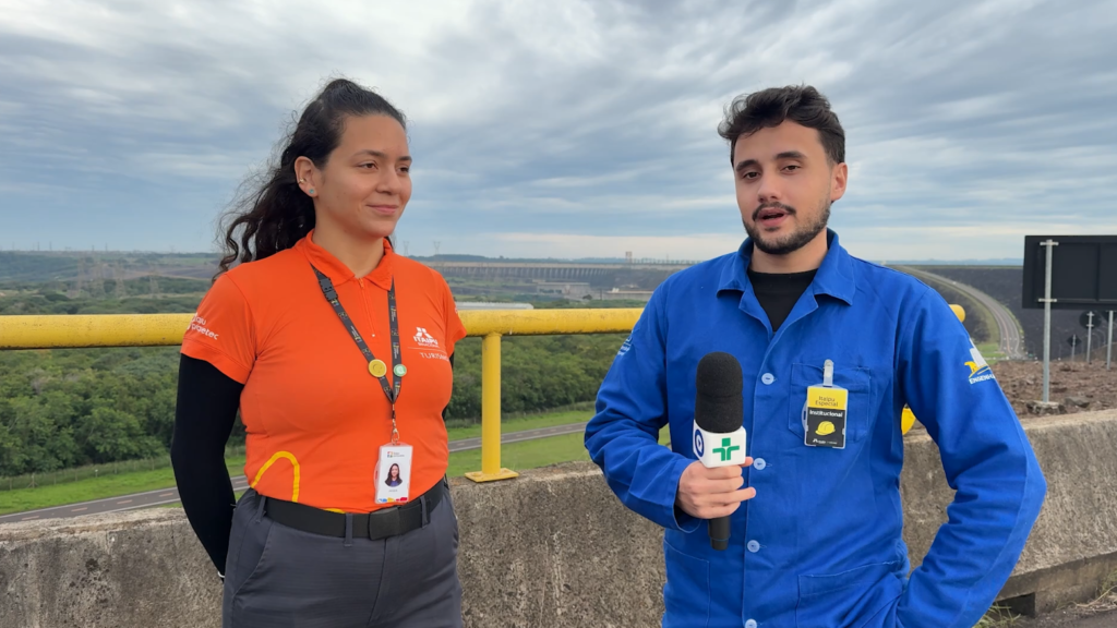 Estudantes da UGV visitam Usina de Itaipu