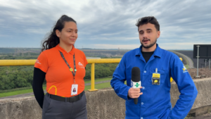 Estudantes da UGV visitam Usina de Itaipu