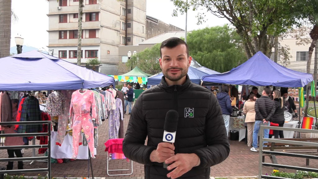 Feira do Chafariz vira ponto cultural em Porto União