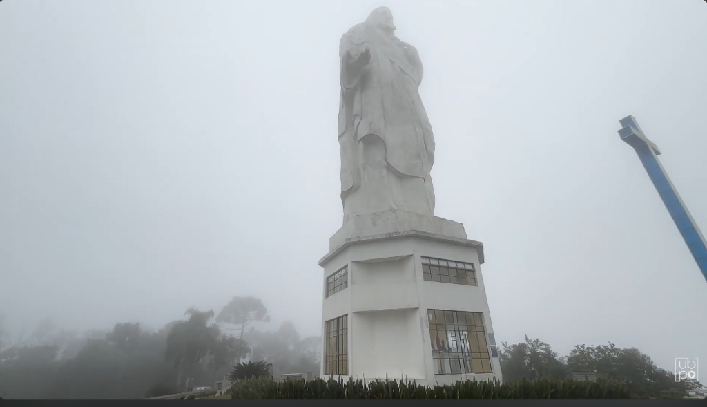 Vandalismo interdita mirante do Morro do Cristo em União da Vitória