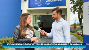 Atendimento veterinário gratuito no bairro Panorama