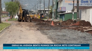 Revitalização da Avenida Bento avança em União da Vitória