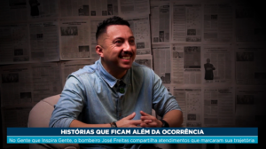 Bombeiro José Freitas inspira com resgates e música