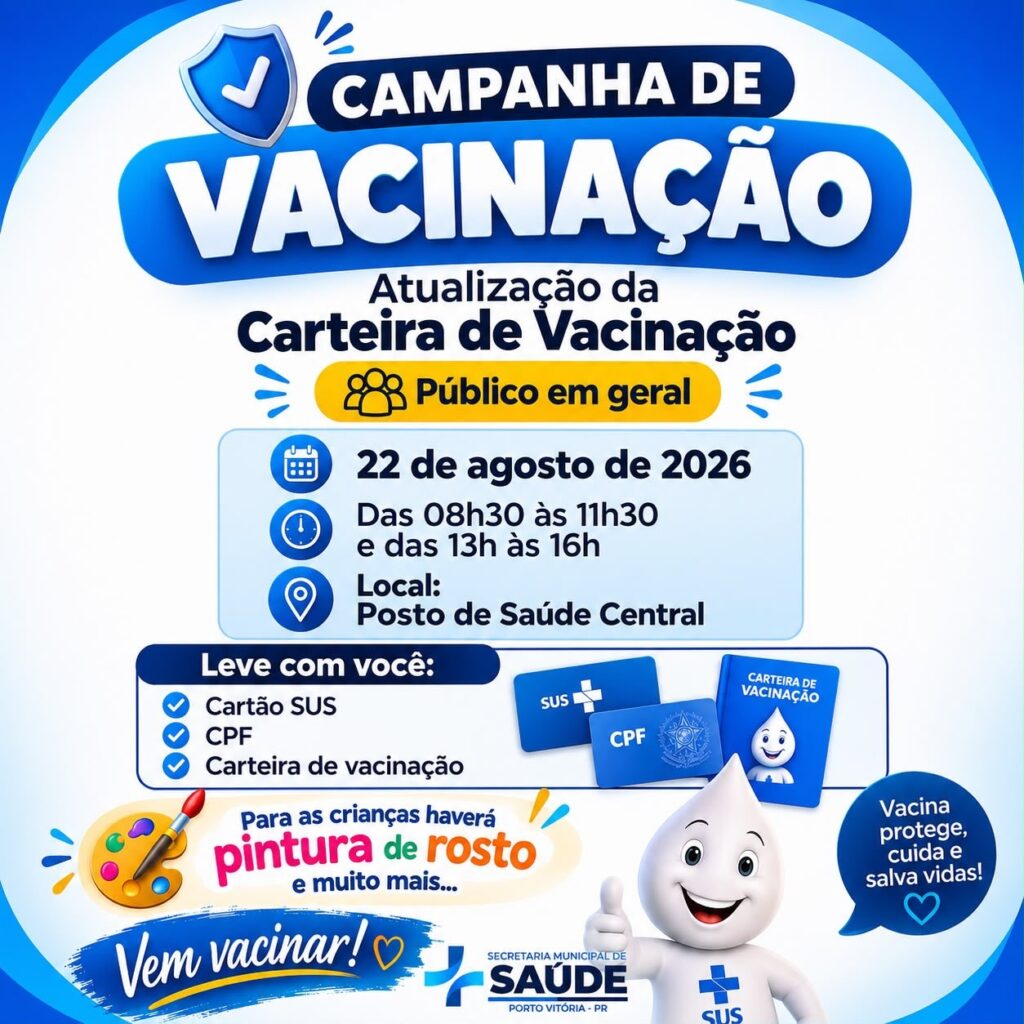Porto Vitória realizará campanha de vacinação neste sábado